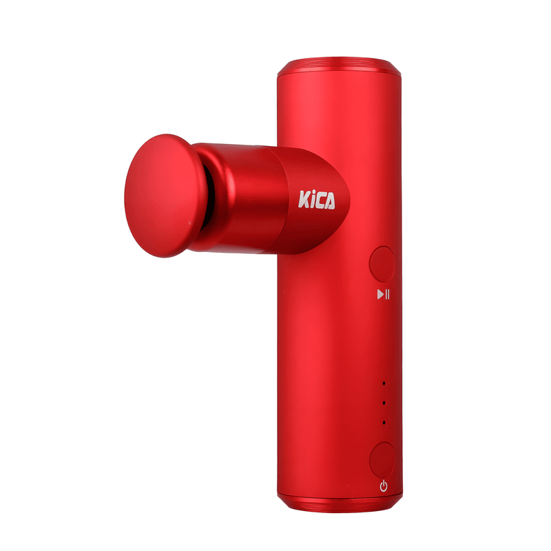 Mini pistolet masseur rouge vif 