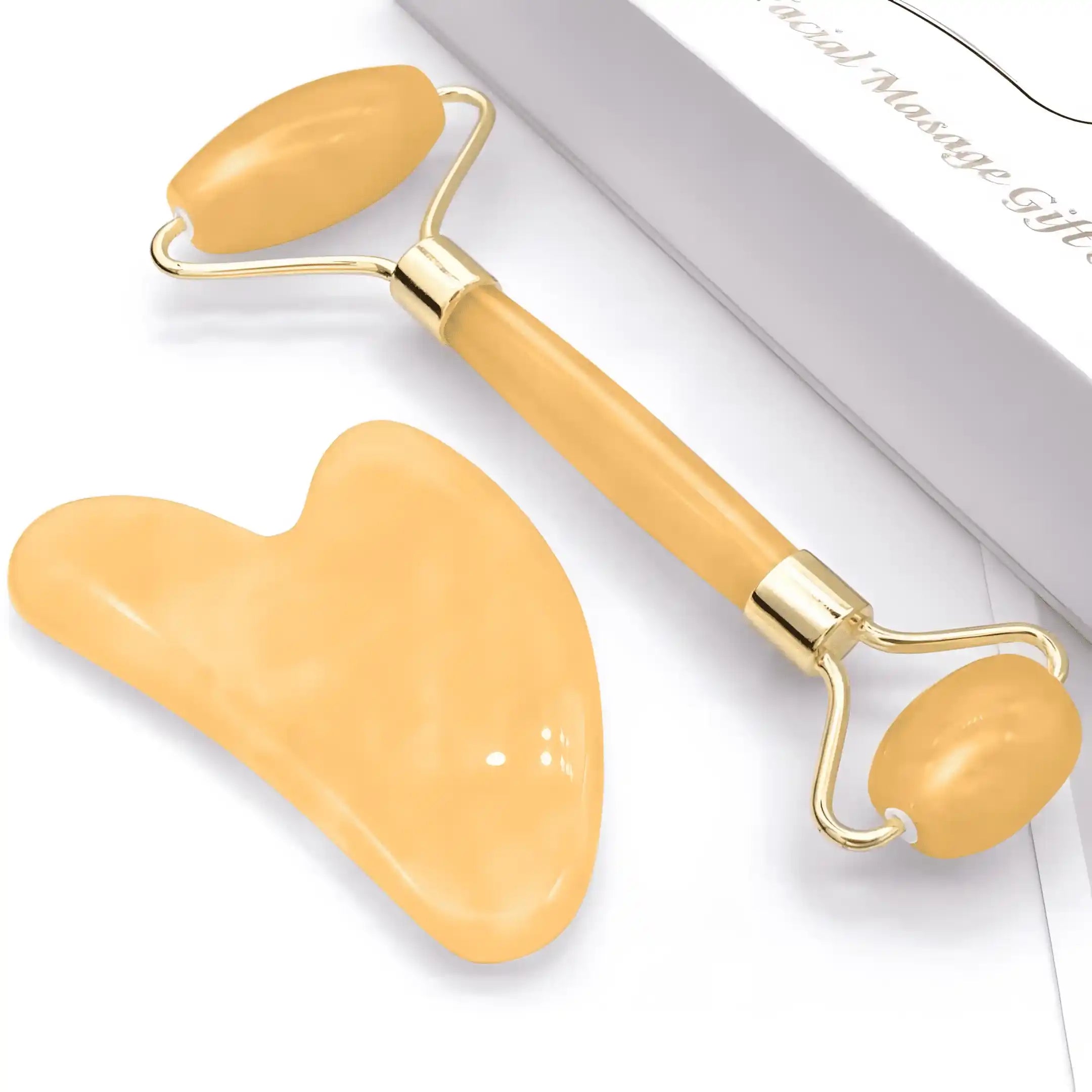 Outils de Gua Sha orange