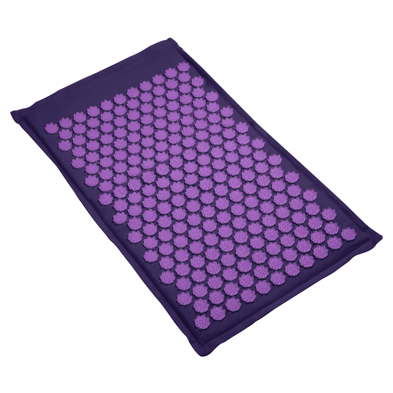 Tapis champs de fleur violet